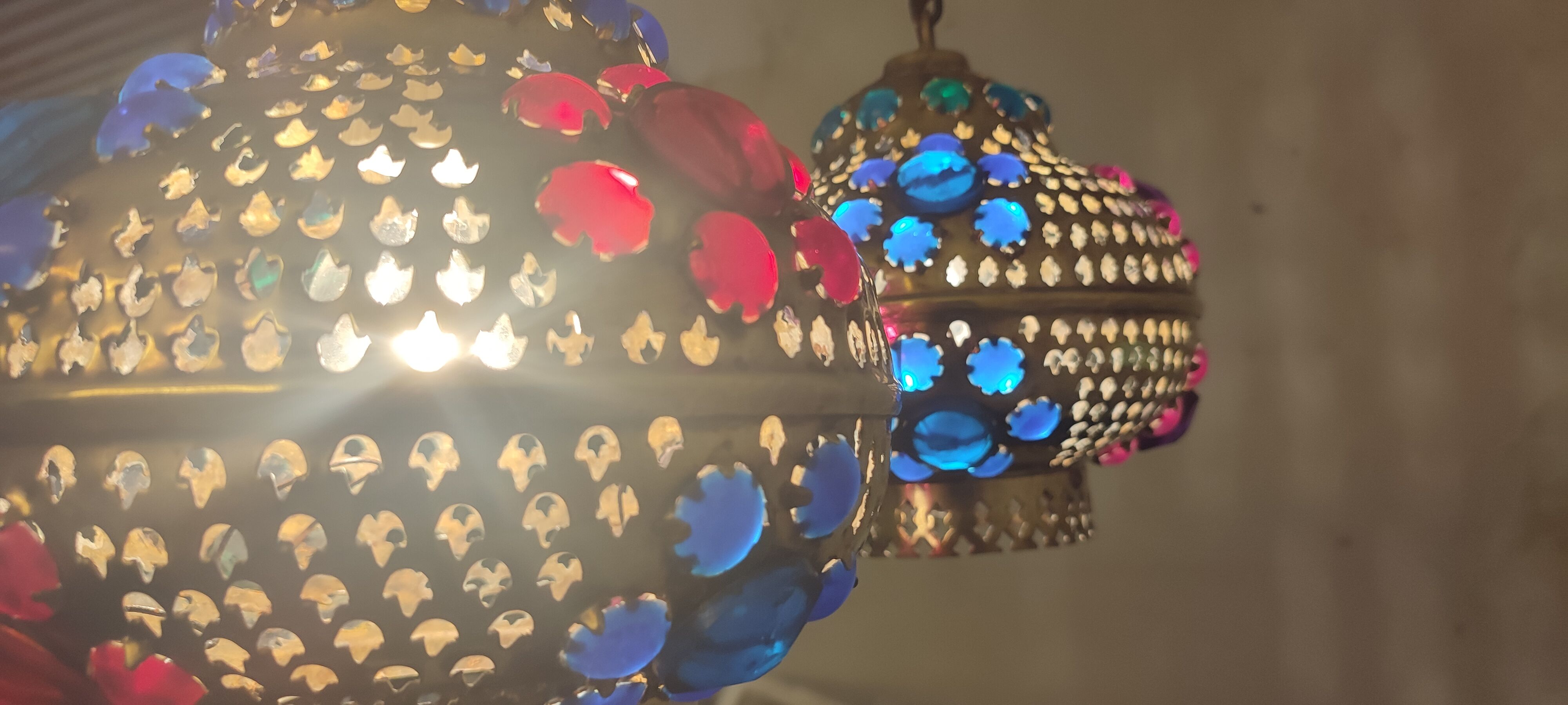 Moroccan ceiling lamps Morocco, 1970