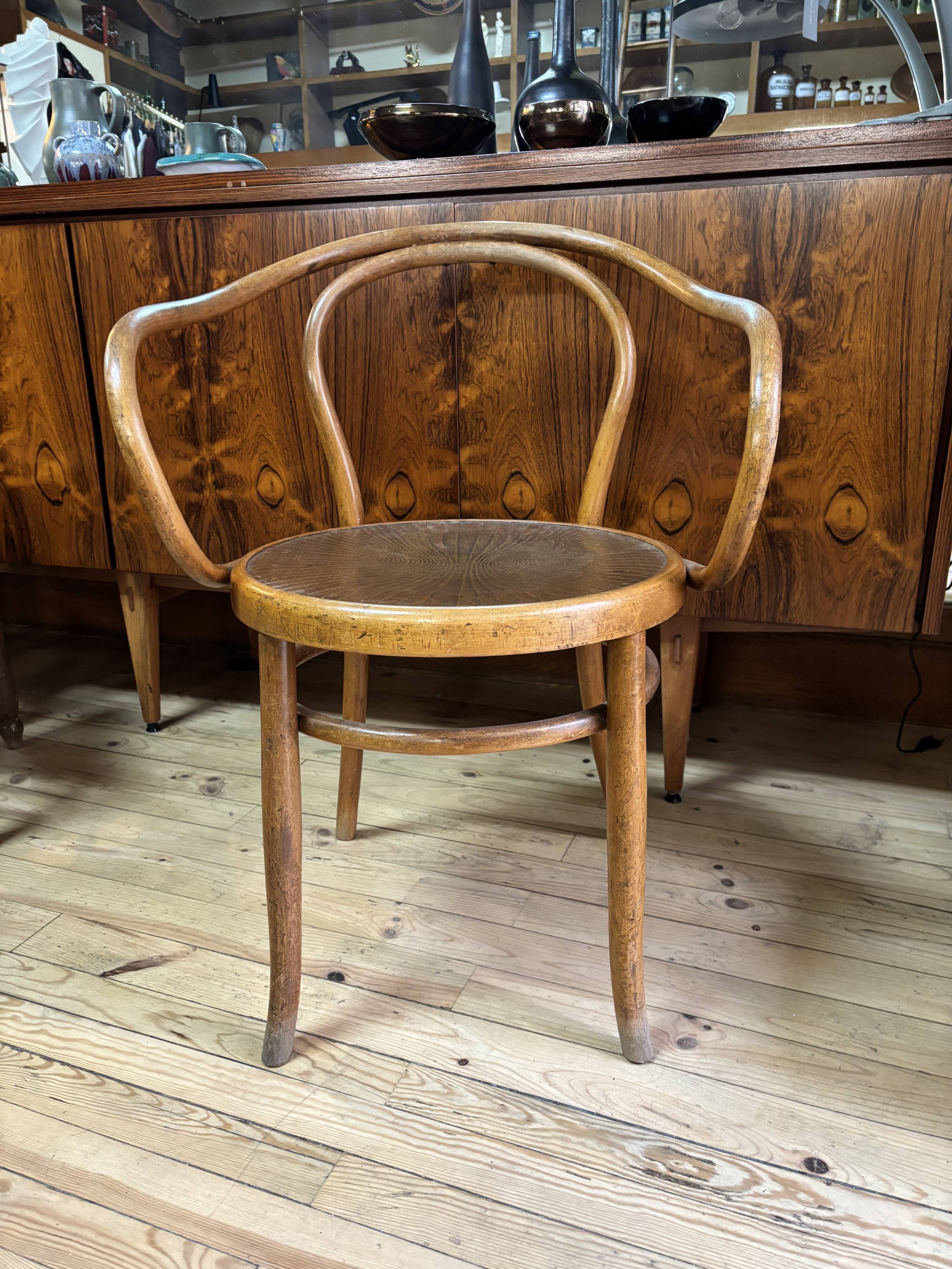 Fauteuil bois courbé Jacob & Josef Kohn 1900