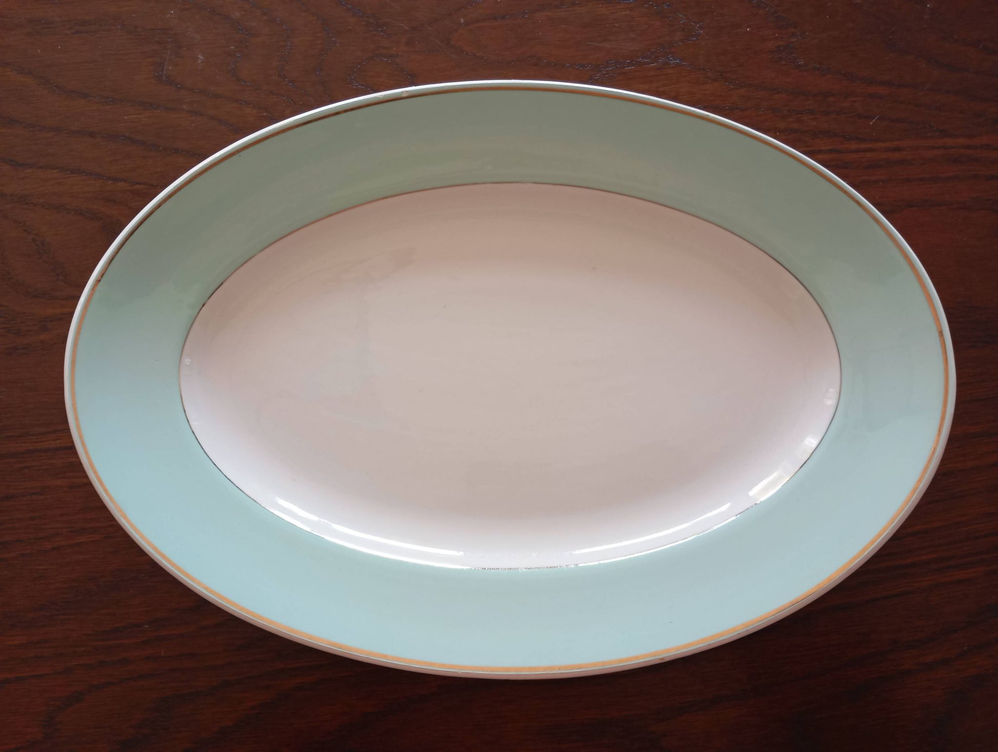 Plat ovale et raviers "Meudon" K&G Lunéville