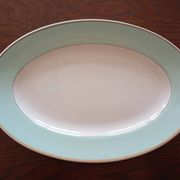 Plat ovale et raviers "Meudon" K&G Lunéville