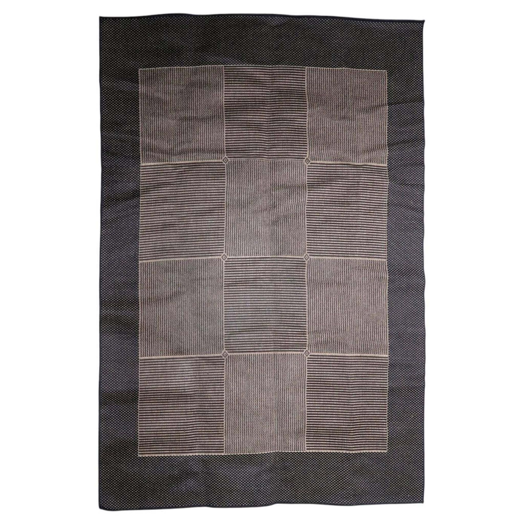 Vintage Belgian modern rug 200cm x 281cm 1980s - 1C1217