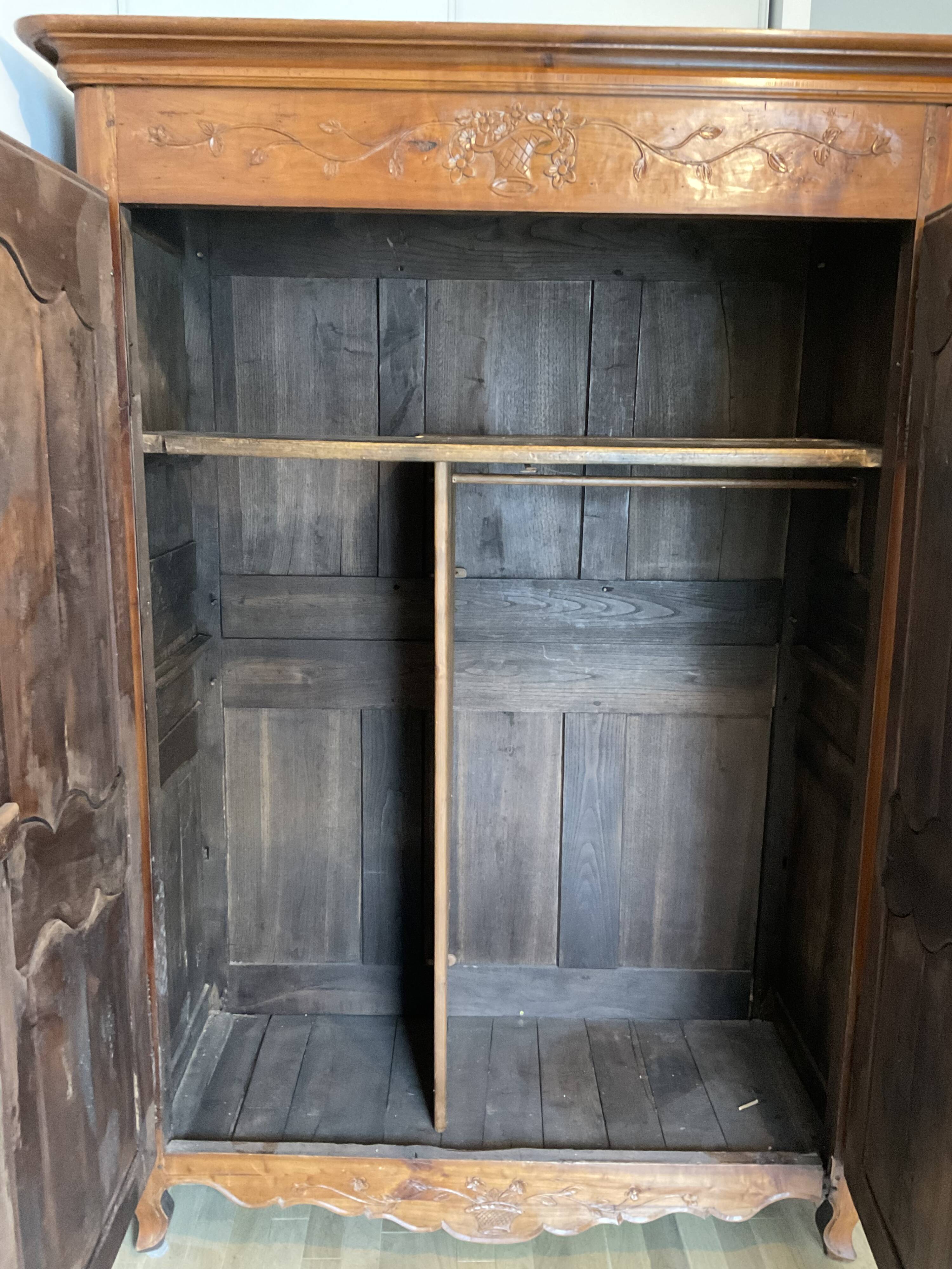 Antique carved cabinet