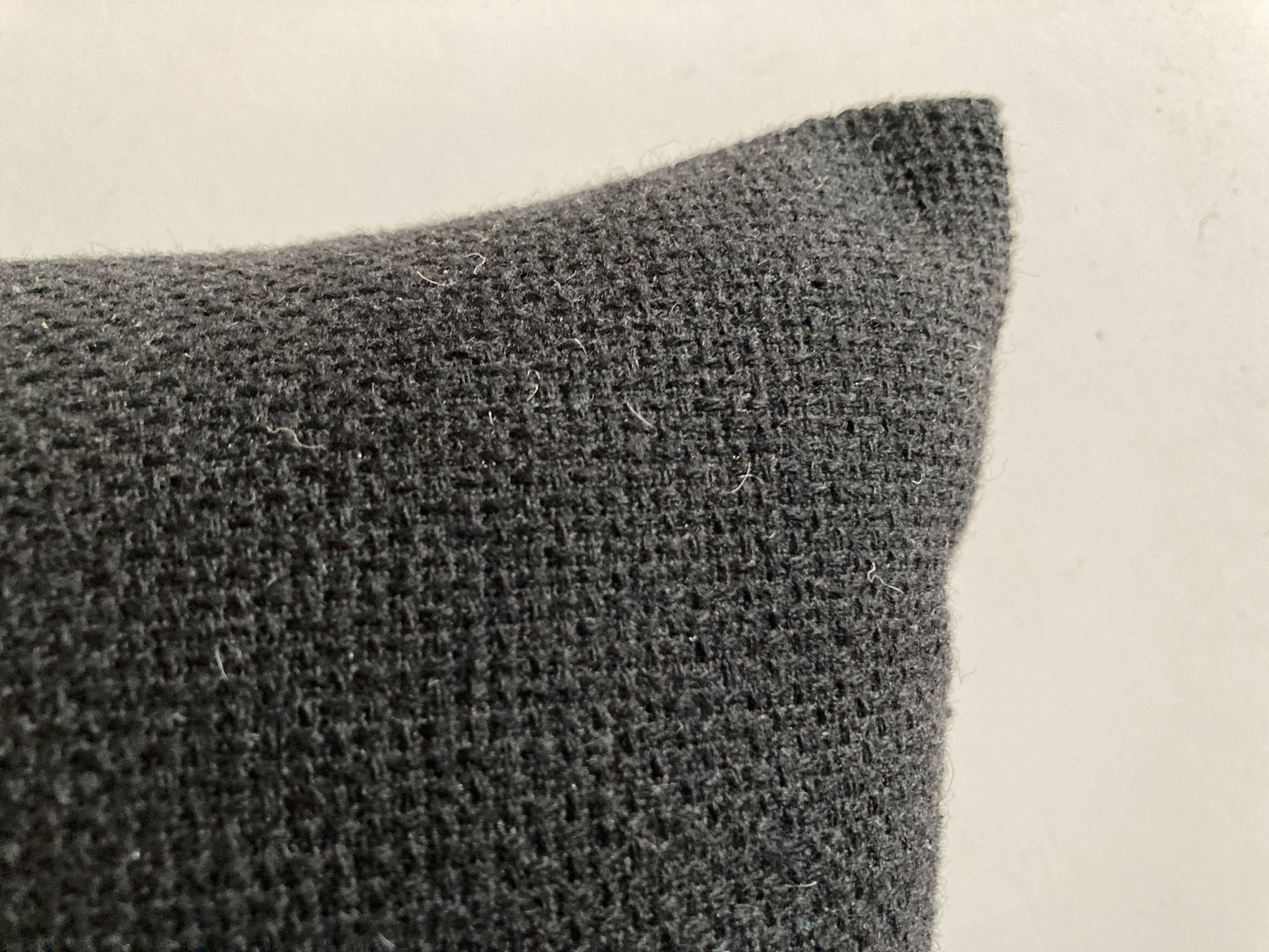 Nearby wool matt cushion Kvadrat black