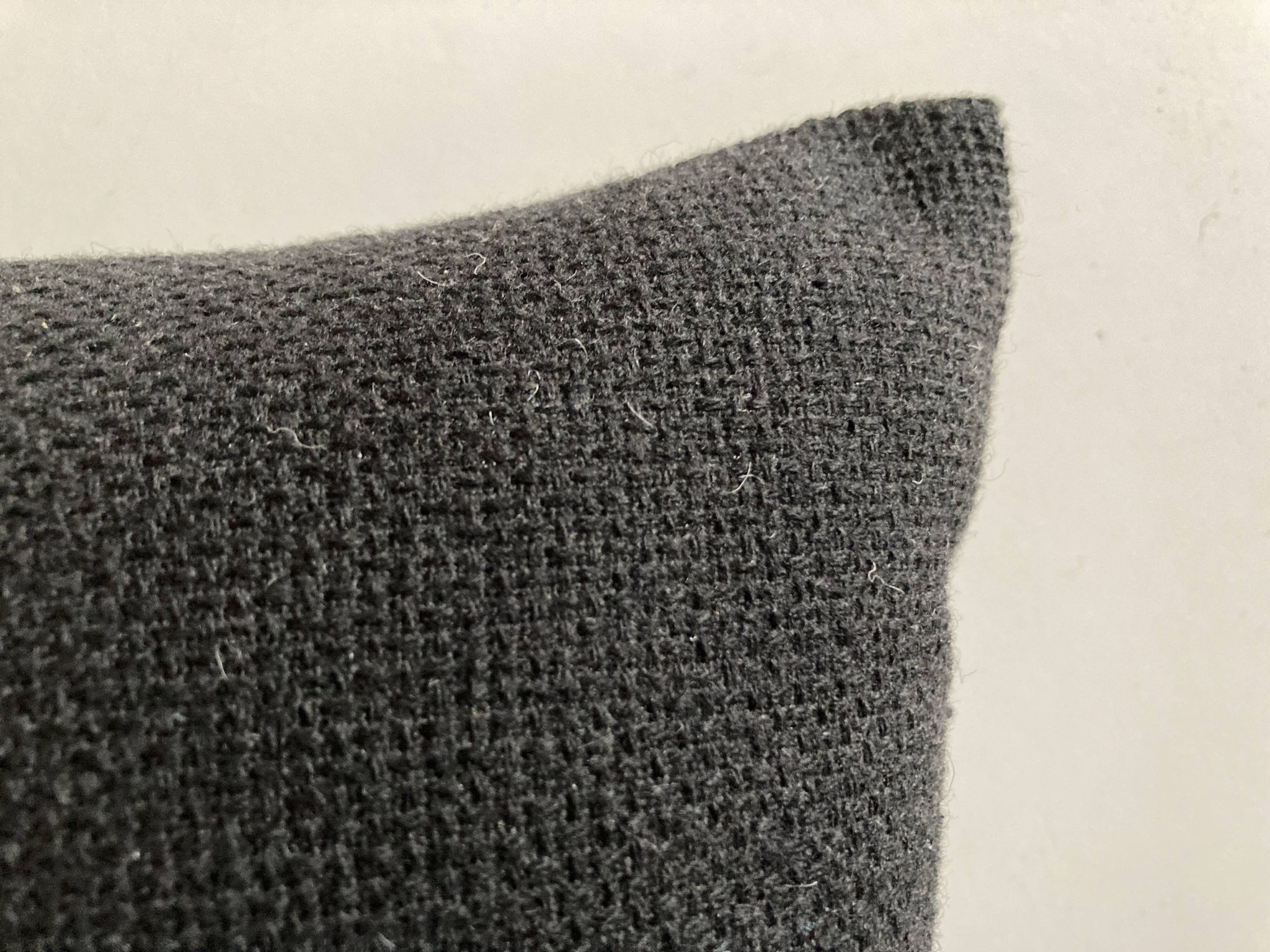 Nearby wool matt cushion Kvadrat black