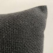 Nearby wool matt cushion Kvadrat black