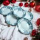 6 old Marie Louise Moulin des loups plates