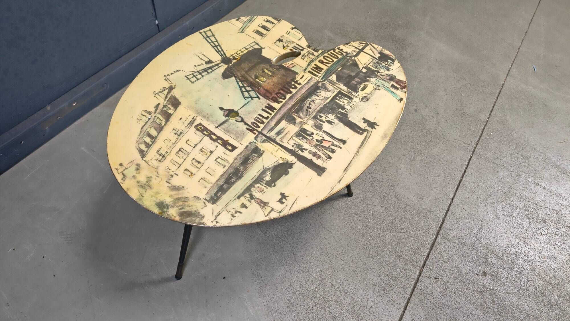 Vintage Italian coffee table, 1950s