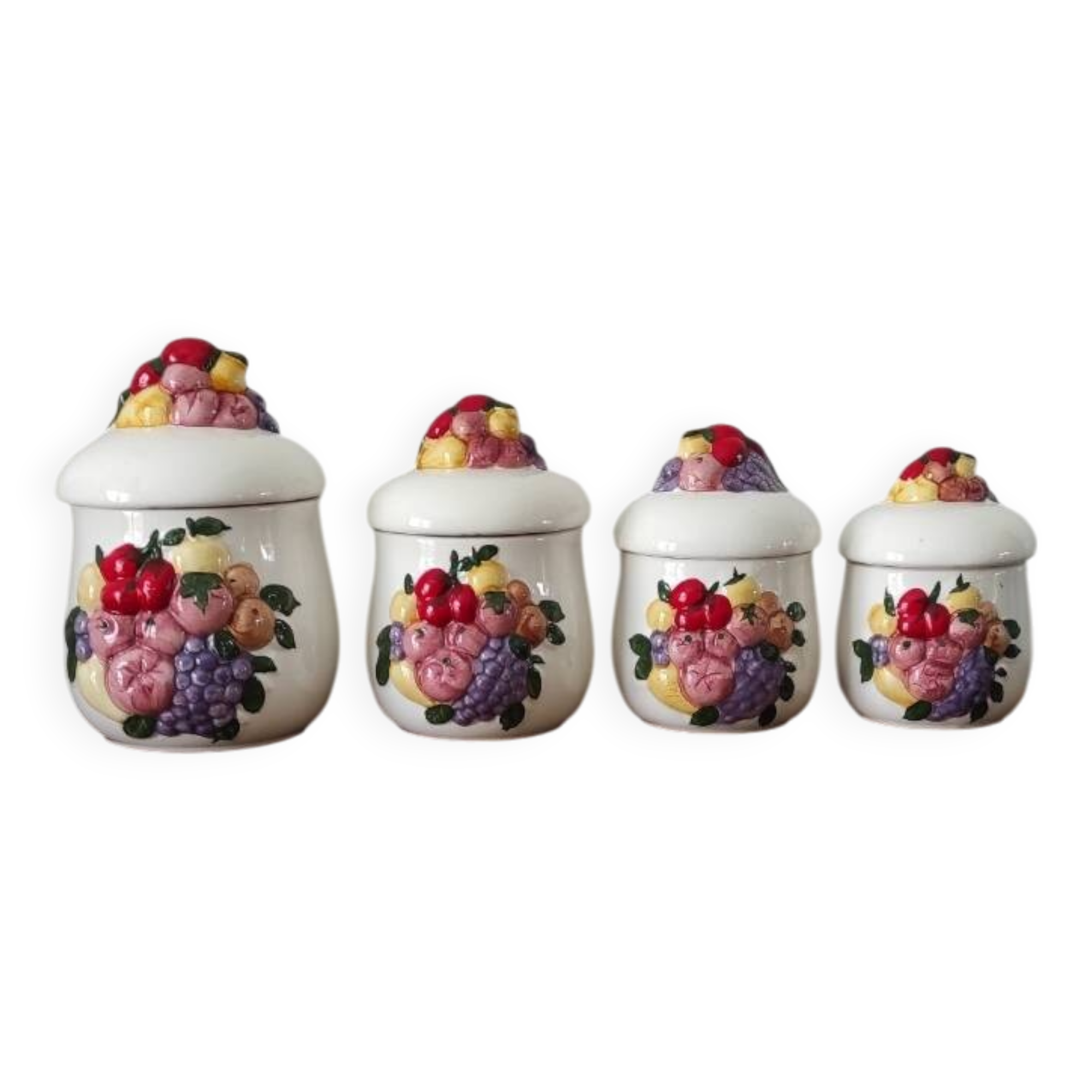 Barbotine Kitchen Pot Set