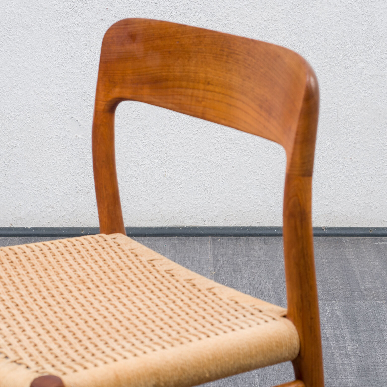 Set of six chairs moeller, denmark, model 75, denmark