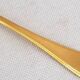 Christofle América gold-plated, 12 moka spoons, coffee, 10 cm, excellent condition.