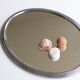 Plateau miroir ovale, centre de table Art Deco