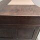 Oak desk in the Viennese Secession style from the early 20th century.
