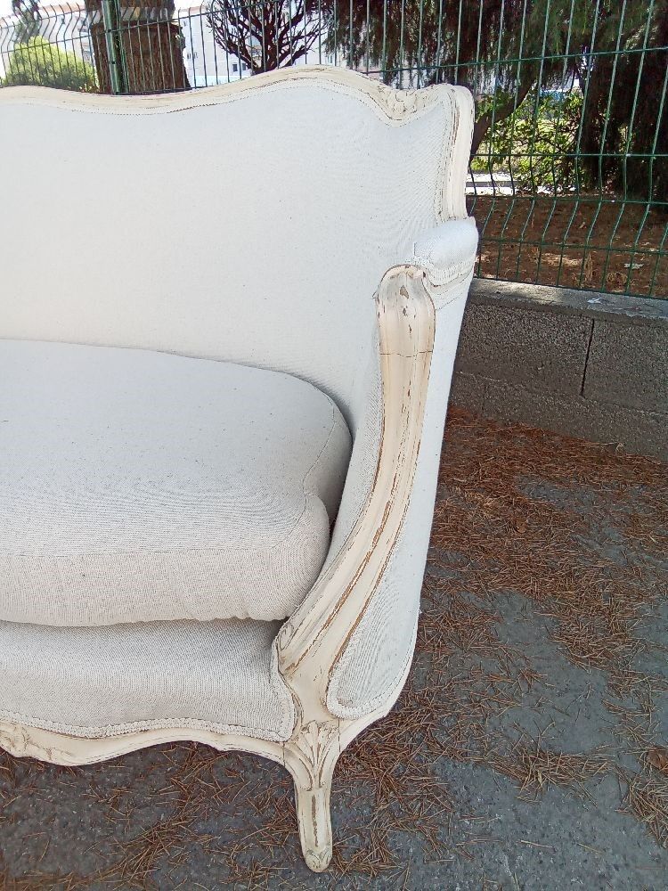 Louis XV style bench