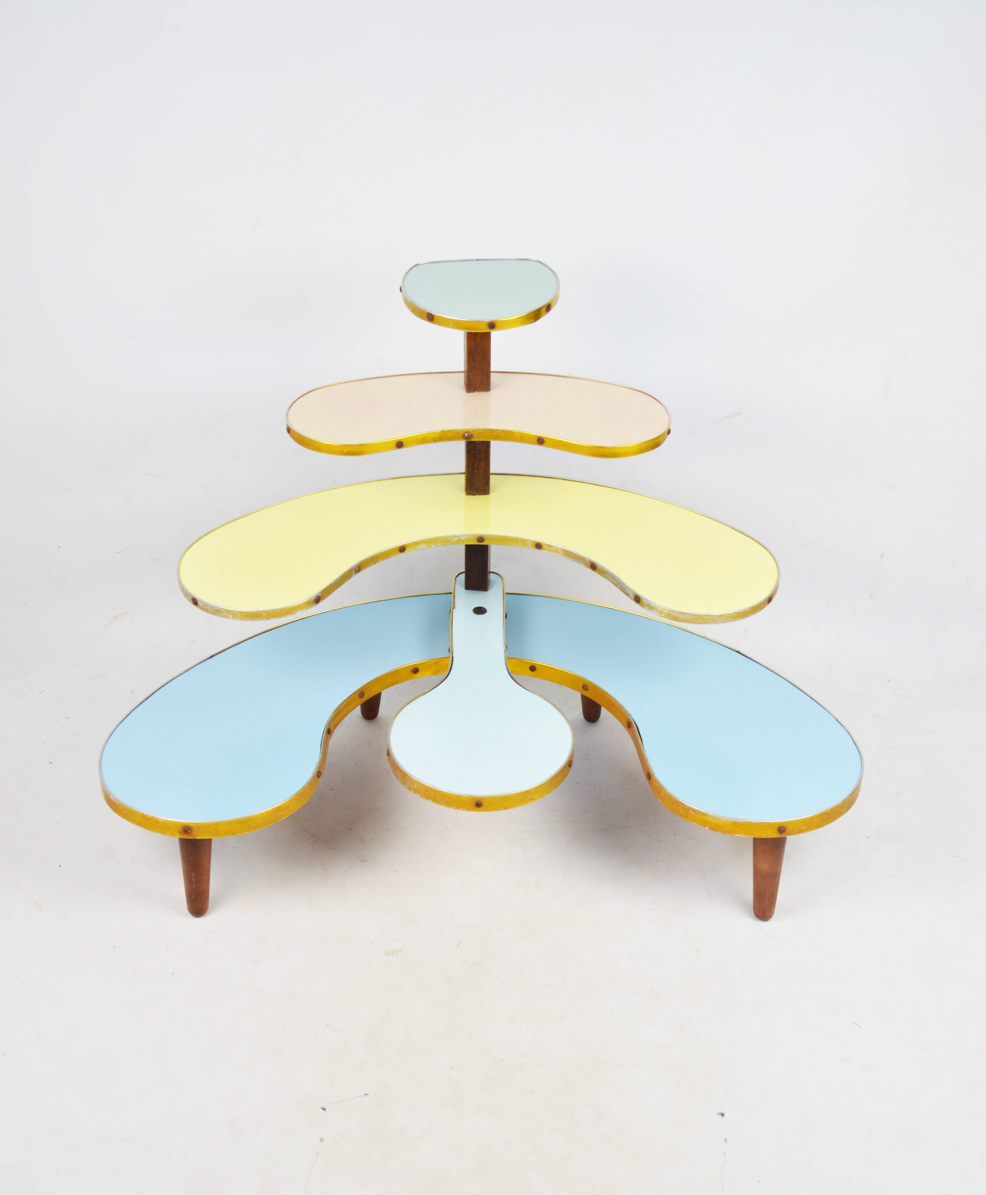 Rockabilly flowerbed, 1960s