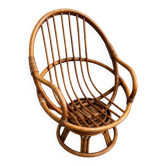 Rattan armchair