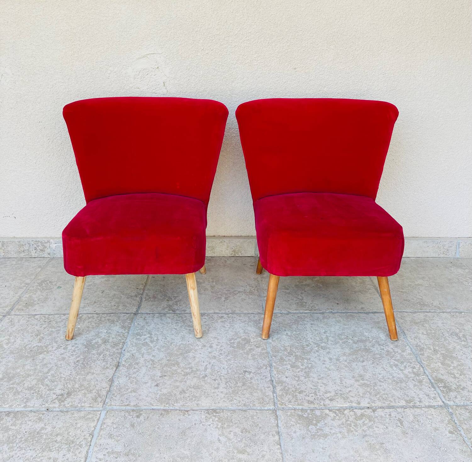 2 vintage armchairs from the 1960s