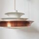 Rare Midcentury Pendant in Style of Louis Poulsen, Denmark, 1970s