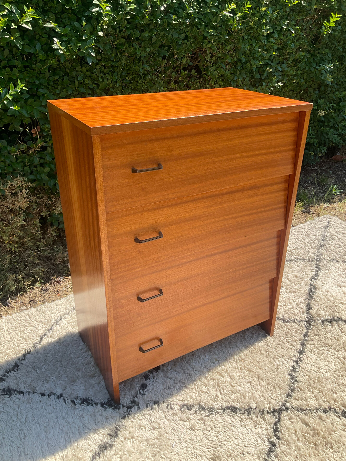 Vintage shoe cabinet from the 1970s.