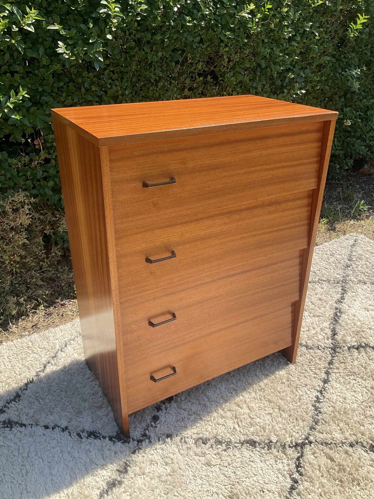 Vintage shoe cabinet from the 1970s.