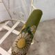 Chaise de jardin en fer vintage