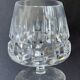 Deux verres à alcool en cristal