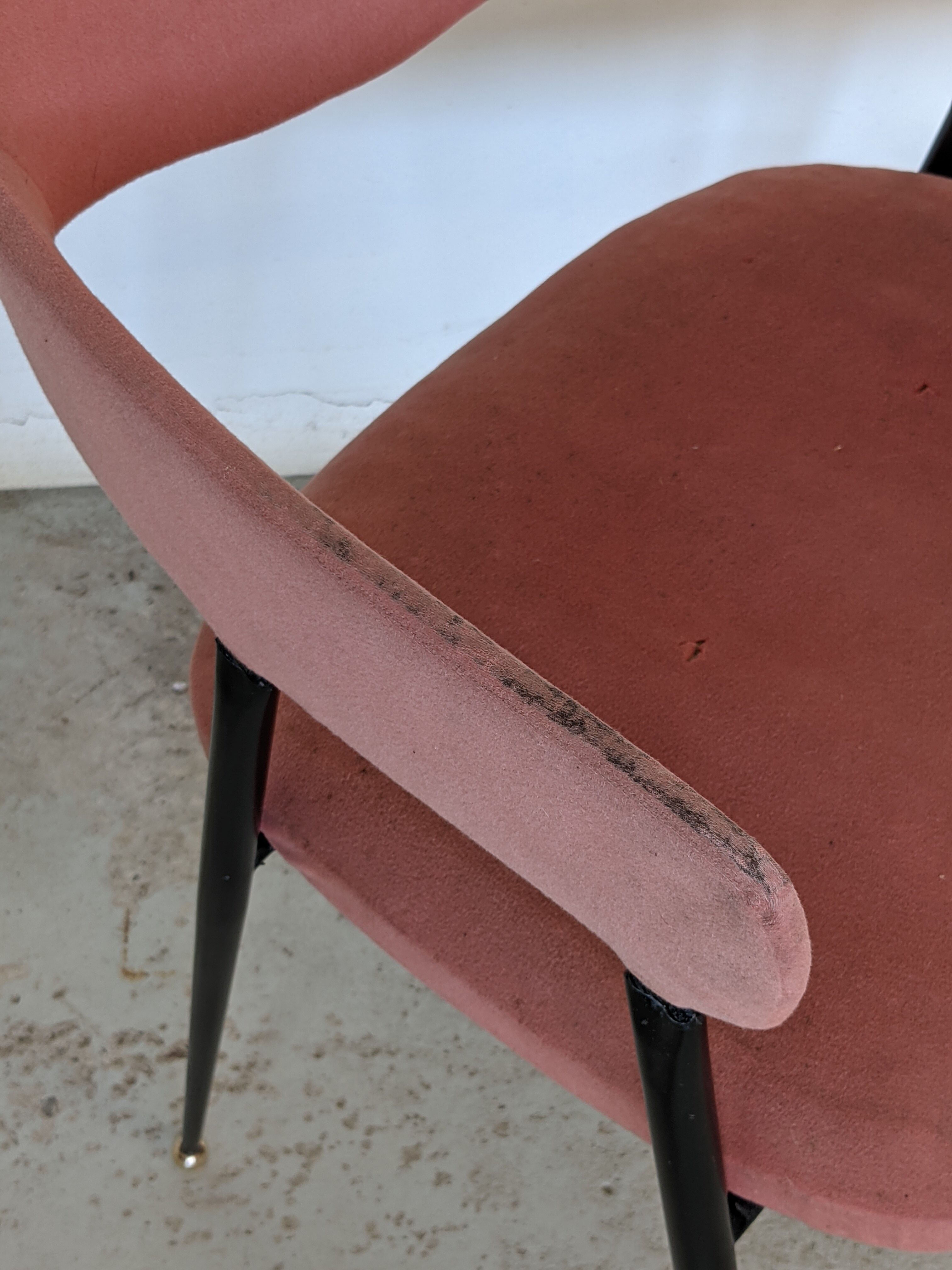 Pair of compass chairs - 50s