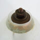 Table lamp, bedside lamp, globe with floral motifs and glass beads. Year 60 70