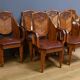 Set of 6 Rosewood Armchairs, Art Deco – 1910