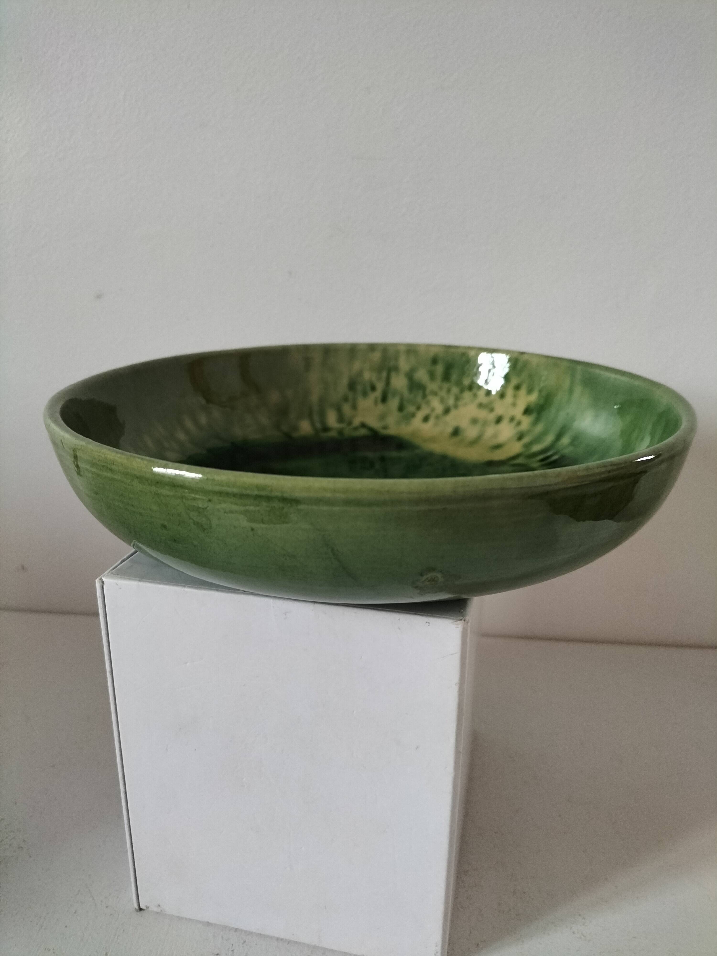 Vallauris bowl signed A. Martin