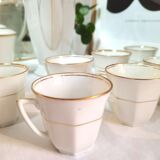 Service à café porcelaine Art déco