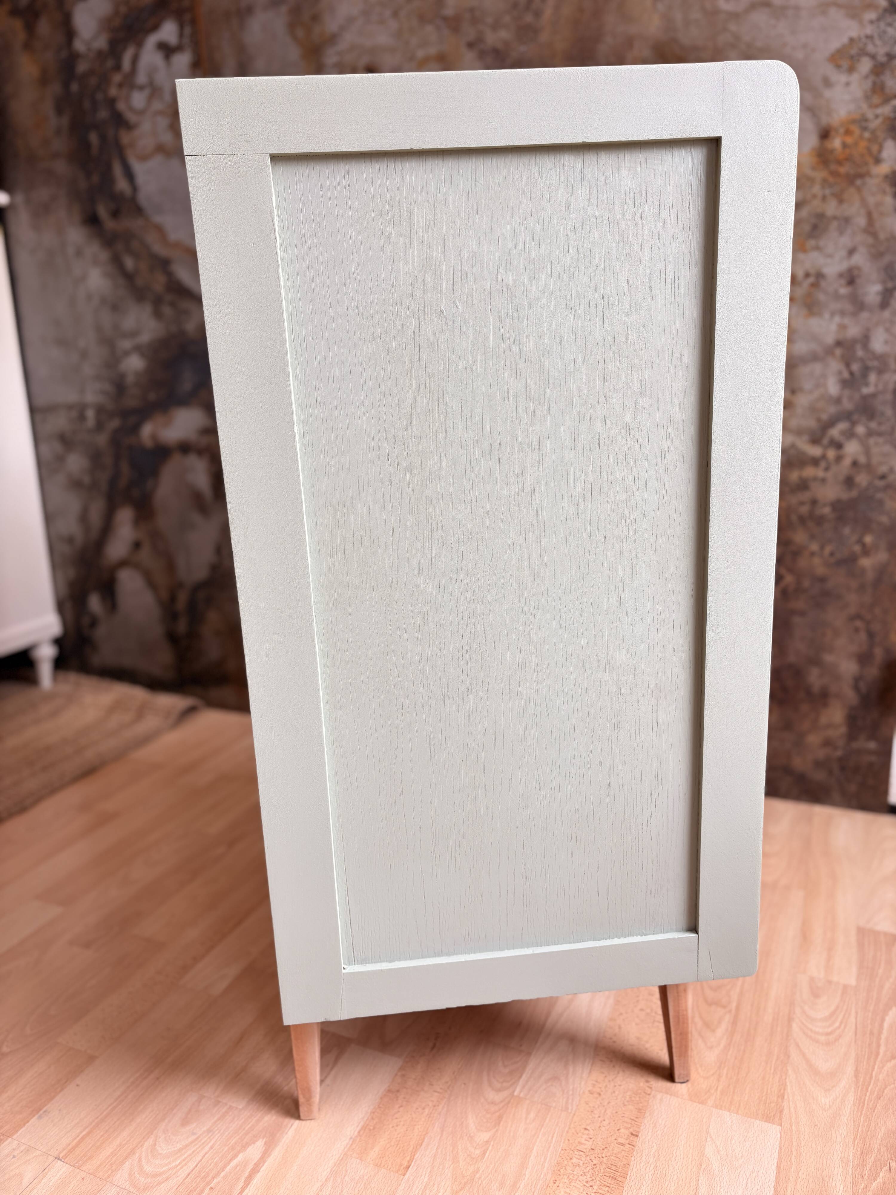 1940s green Luxembourg chest of drawers