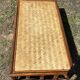 Vintage rattan coffee table