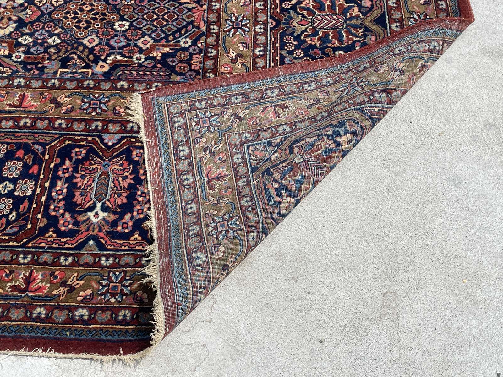 handmade wool Iranian rug