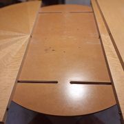 Round table in lemon wood with timeless design