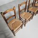 Farmhouse dining chairs, Spain 1970s