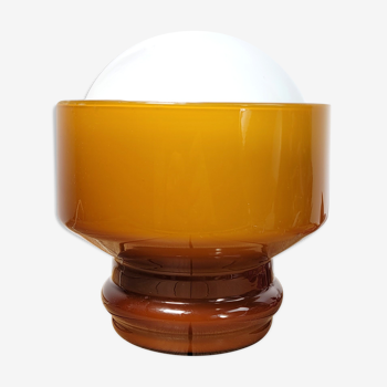 Lampe à poser design boule 1970