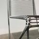 Tabouret de cuisine Postmoderne allemand Kreuzschwinger par Till Behrens pour Meyer Stahlmöbel, années 1980