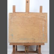 Huile sur panneau "Bord de mer", Maurice Bonin 1951
