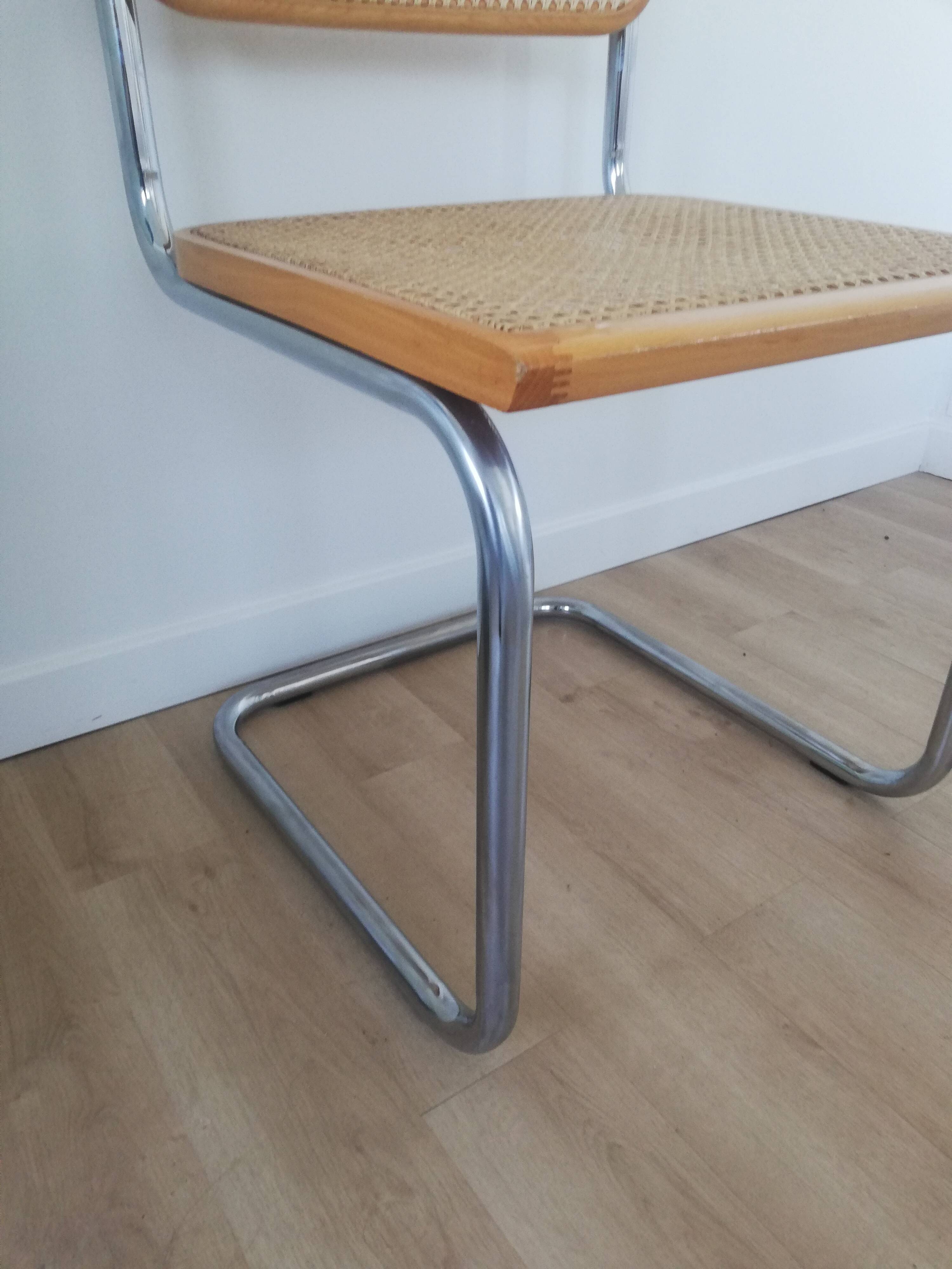 Marcel Breuer caning Chair