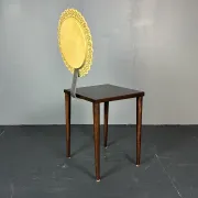 Sculptural Italian Tatlim side chair or dining chair, Marco Mencacci, 1990s