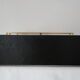 Vintage wooden and brass umbrella holder