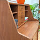 Vintage Danish teak secretary, 1960s.