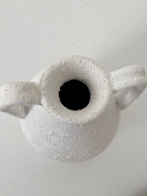 White vase