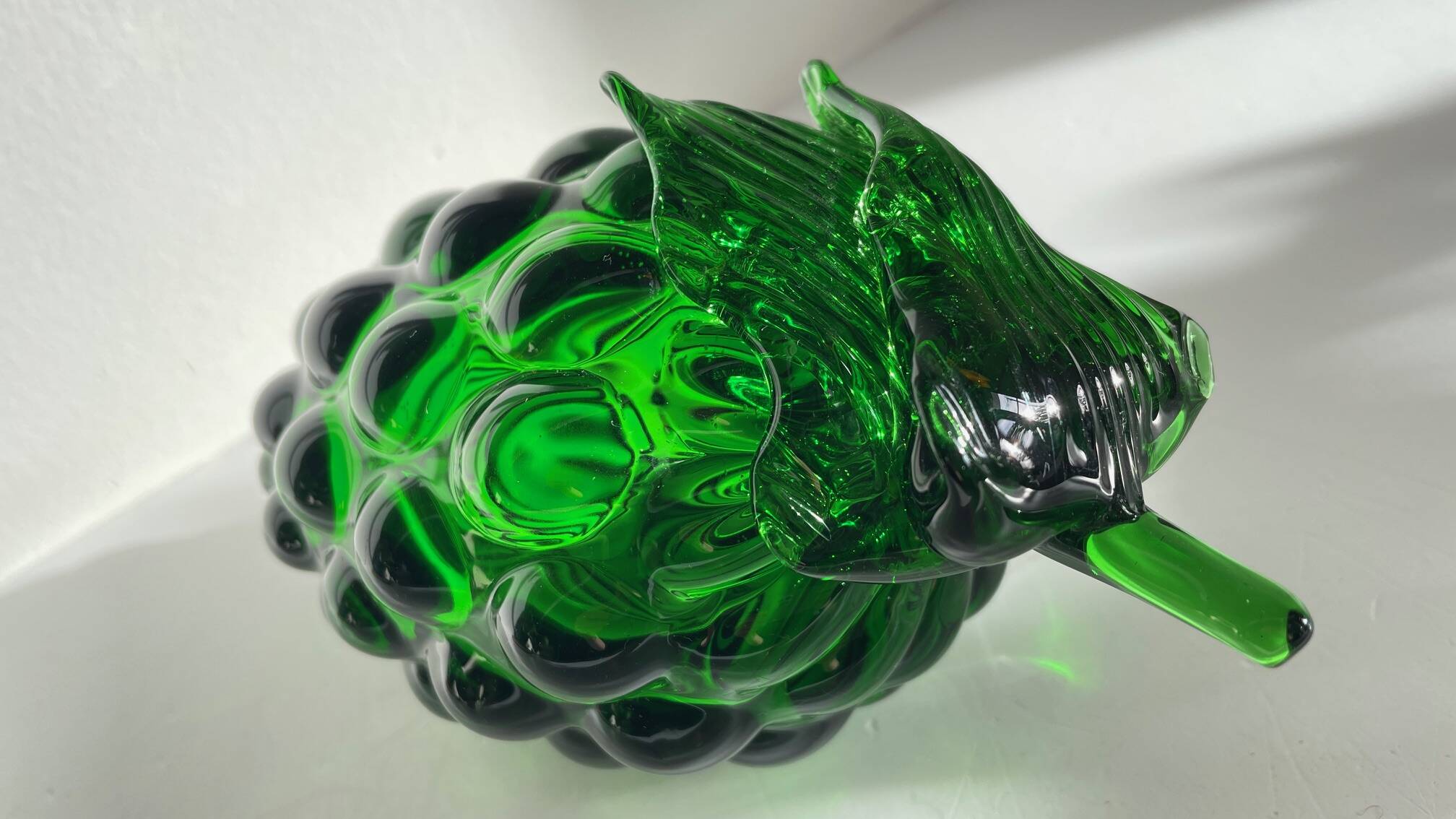 Grappe de RAISIN Verre Vert VINTAGE