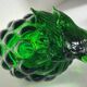 Grappe de RAISIN Verre Vert VINTAGE