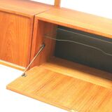 Large vintage wall system designed by Poul Cadovius for Cado Denmark.