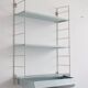 Compact tomado shelf with drawer