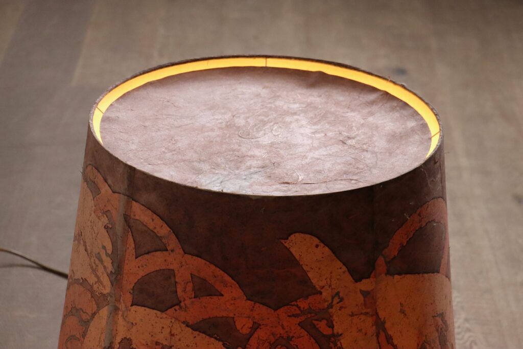 Vintage Marianne Koplin ceramic table lamp, Germany 1970s
