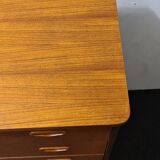Vintage Swedish teak chest of drawers