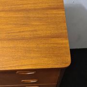 Vintage Swedish teak chest of drawers